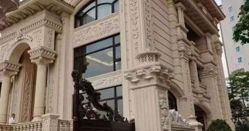 北京黄金麻别墅外墙异形定制