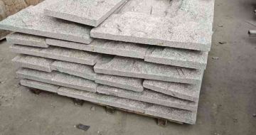 北京芝麻白蘑菇石，自然面