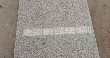 北京芝麻白光面毛板