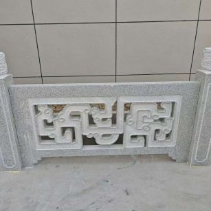 北京芝麻白河道栏杆 桥栏杆