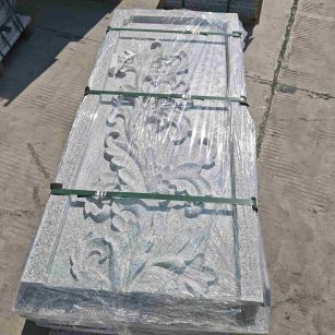 北京芝麻白别墅外墙雕刻版