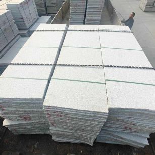 北京芝麻白毛板，石材毛板